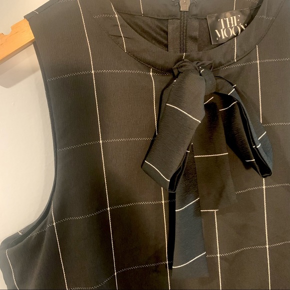 The Moon Black and White Check Dress - Picture 2 of 7